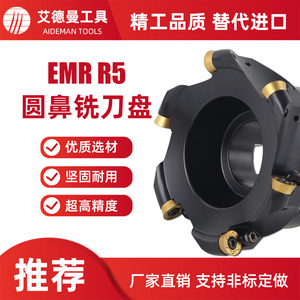 EMR R5圆鼻铣刀盘D40 50 63 80 100 125 250mm厂家直销可非标定做